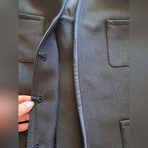 [Kasper] Black Women's Blazer Size 14P - Picture 8 of 10